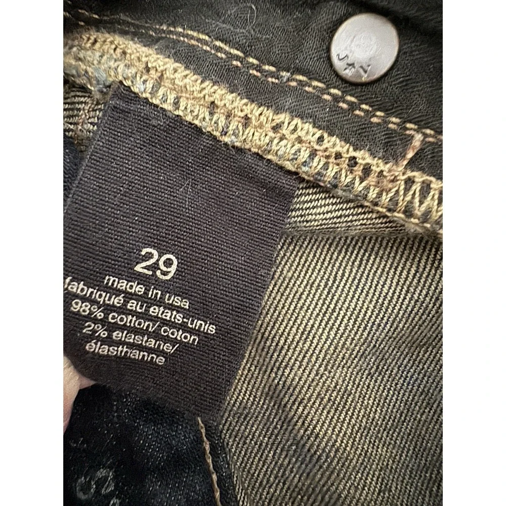 John Varvatos Mens SELVEDGE Indigo Bowery Slim Straight Jeans 31x31 -Labelled 29